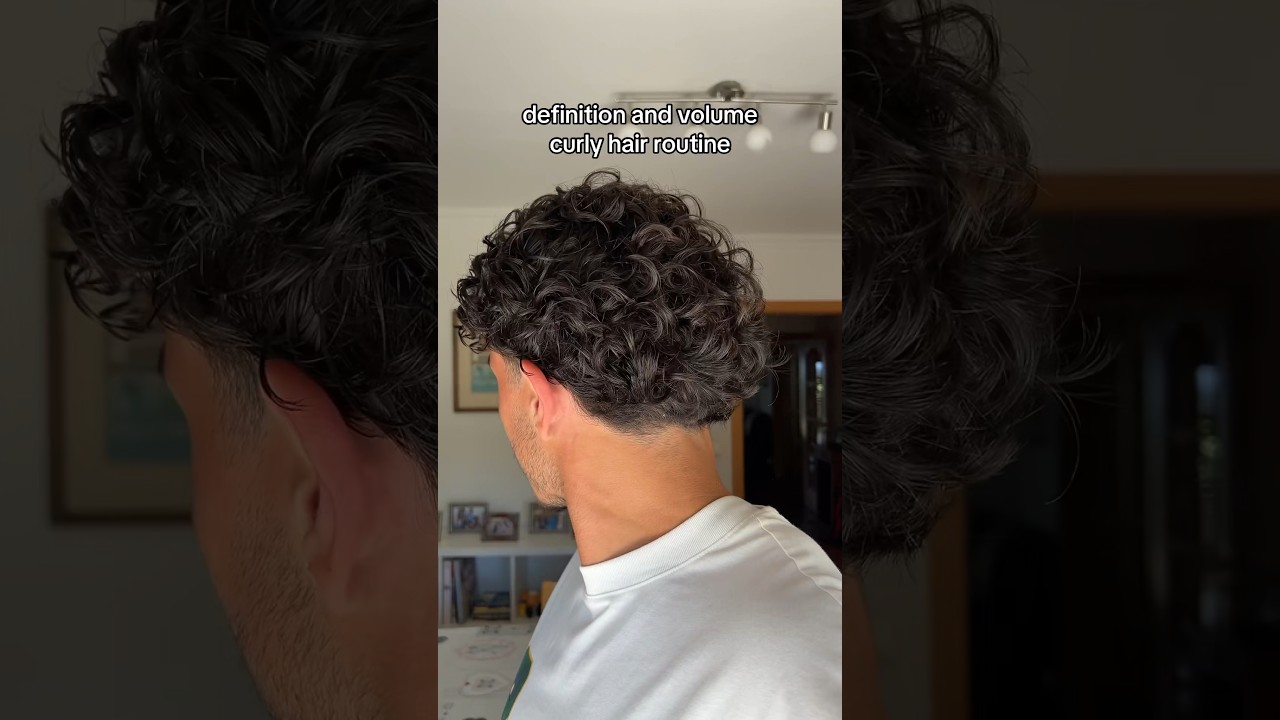 the best curly hair routine #shorts #curlyhair #curls #curly #menshair #hair #hairtutorial