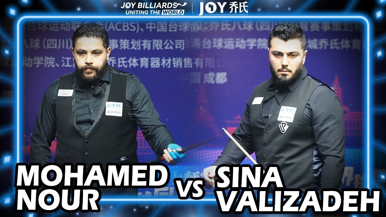 MOHAMED NOUR (EGY) VS SINA VALIZADEH (IRN) | 2025 JOY Heyball Masters Grand Finals 5.6 | TV2