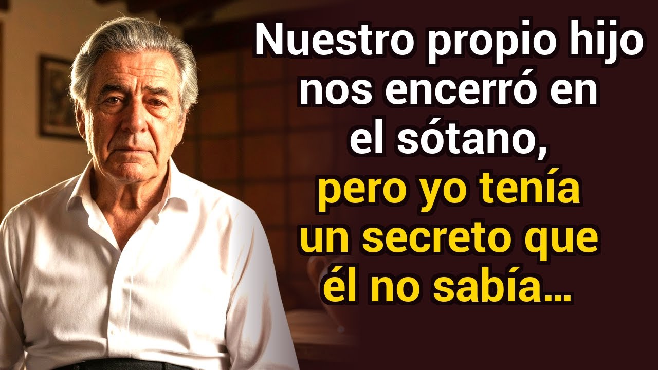 Nuestro propio hijo nos encerró en el sótano. Pero yo tenía un secreto — y él no lo sabía