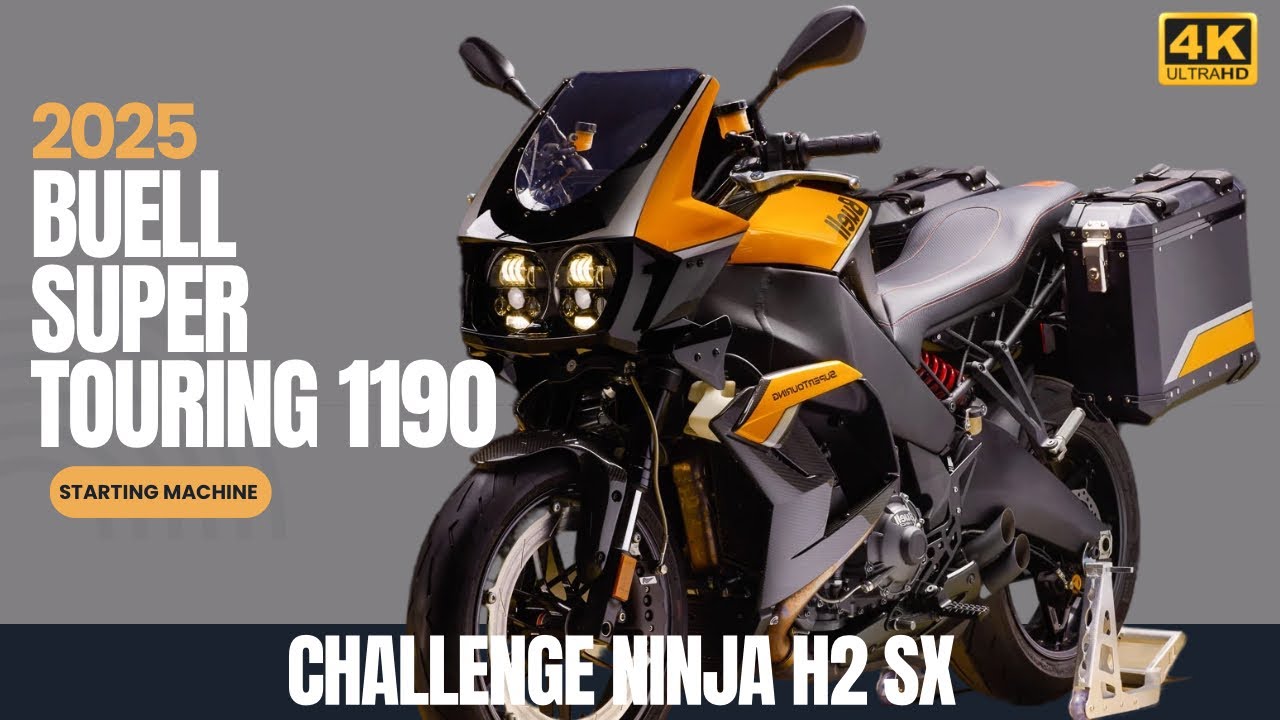 Better Than Ninja H2 SX!! 2025 Buell Super Touring 1190 Revealed..!