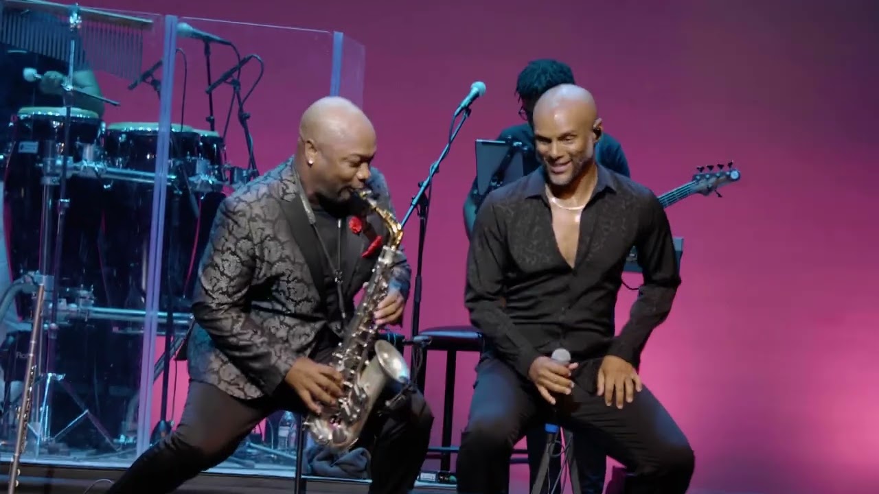 MARCUS ANDERSON with KENNY LATTIMORE LIVE “Be Here”