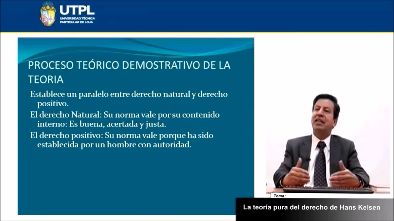 Homero Tinoco - Teoría pura del Derecho, de Kelsen