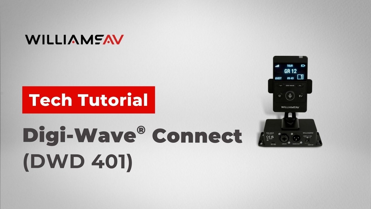Tech Tutorial | Digi-Wave™ Connect (DWD 401)