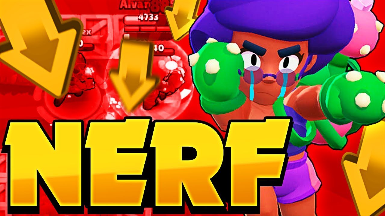 NERF A ROSA POR FIN ¡¡SIGUE FUERTE!! | Brawl Stars