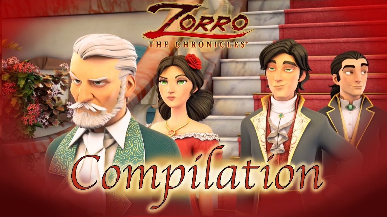 1 Heure COMPILATION | Les Chroniques de Zorro | Episode 1 - 3 | Dessin animé de super-héros