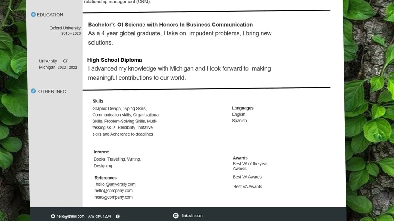 Virtual Assistant Resume: A Quick Outlook