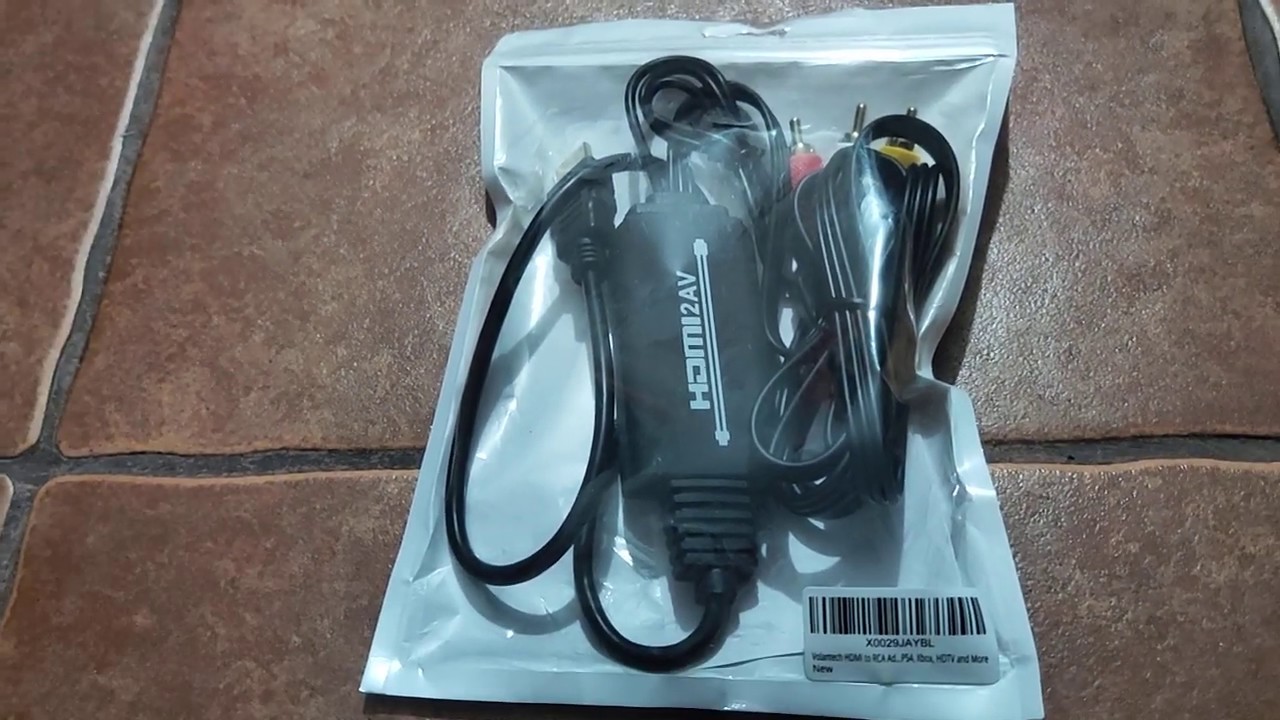 adaptador HDMI a RCA