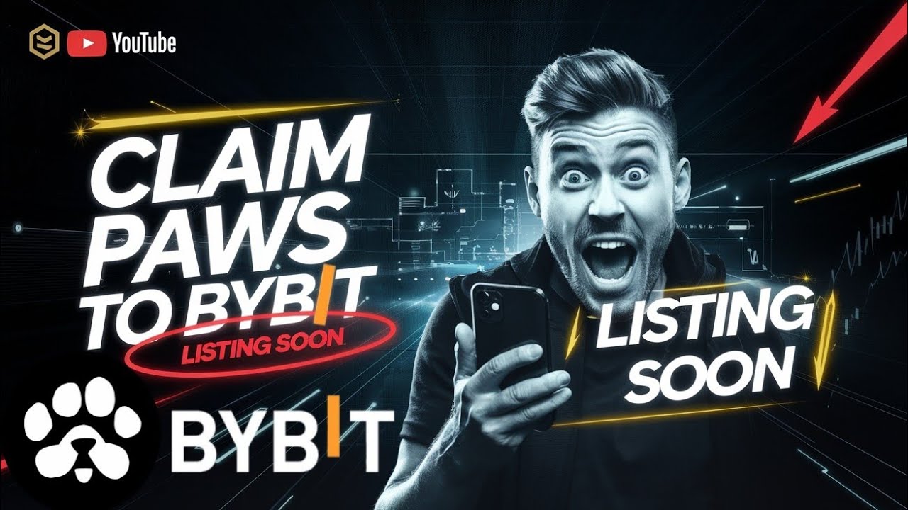 How To Claim PAWS To Bybit Exchange || Paws Listing Date | Paws Official Listing Price