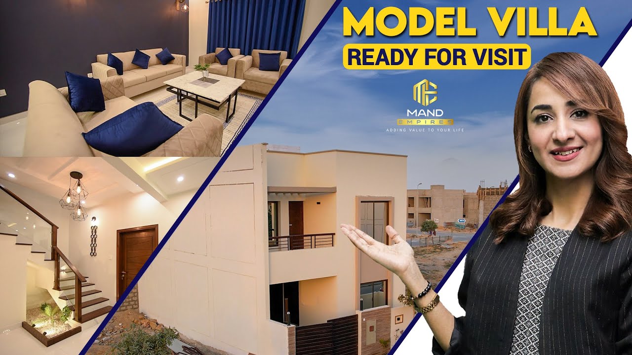125 SQ Yards Furnished Model Villa | Ali Block Bahria Town Karachi.