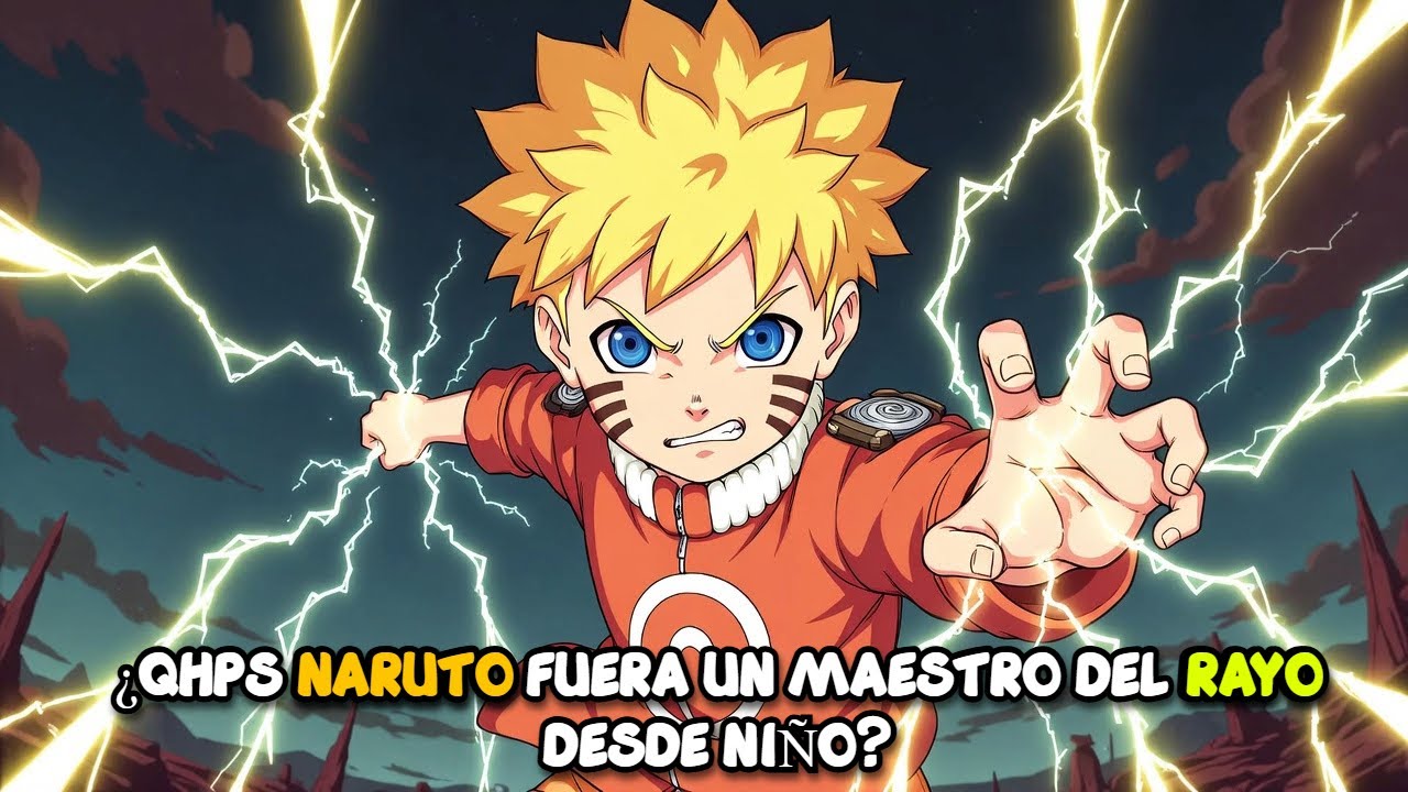 ¿QHPS Naruto fuera un Maestro del Rayo desde niño?