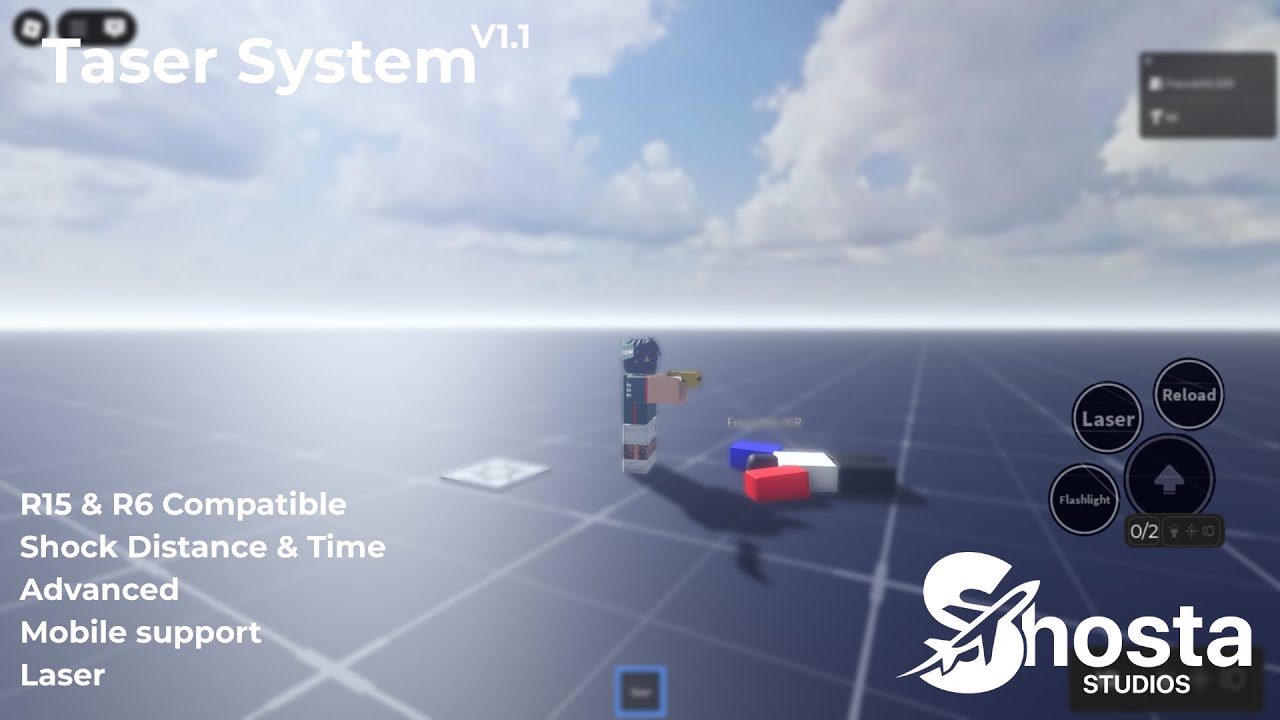 Taser System V1.1 - Roblox Studio [SALE]