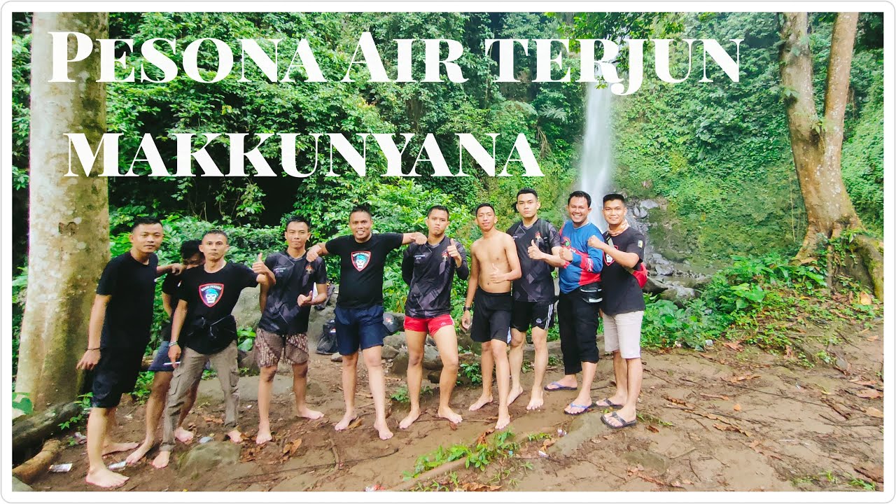 Pesona keindahan Air Terjun Makkunyana Lamuran Kotaagung Tanggamus Lampung yang jarang diketahui