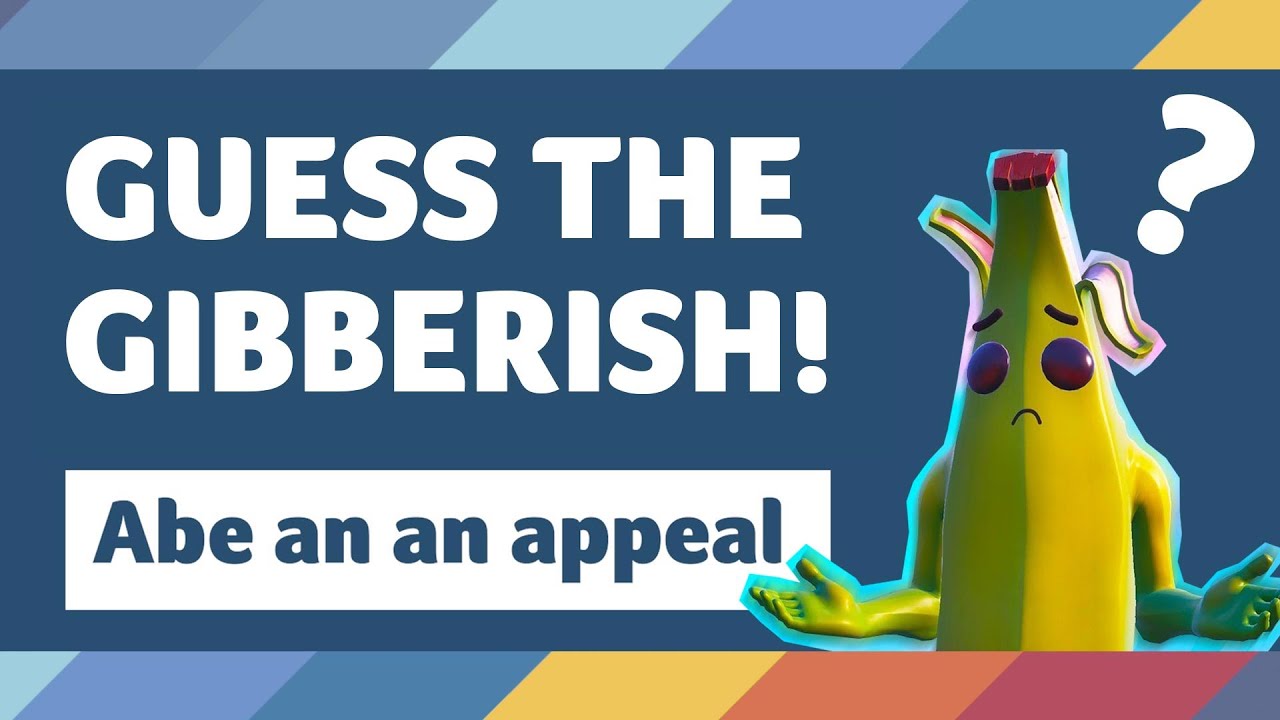 GUESS THE GIBBERISH! Can you solve these mad gabs?