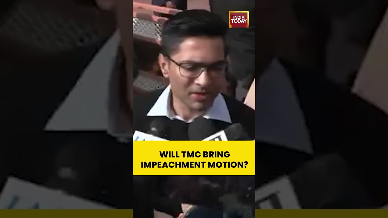 TMC MP Abhishek Banerjee Speaks On Possible Impeachment Motion | Chief Election Commissioner