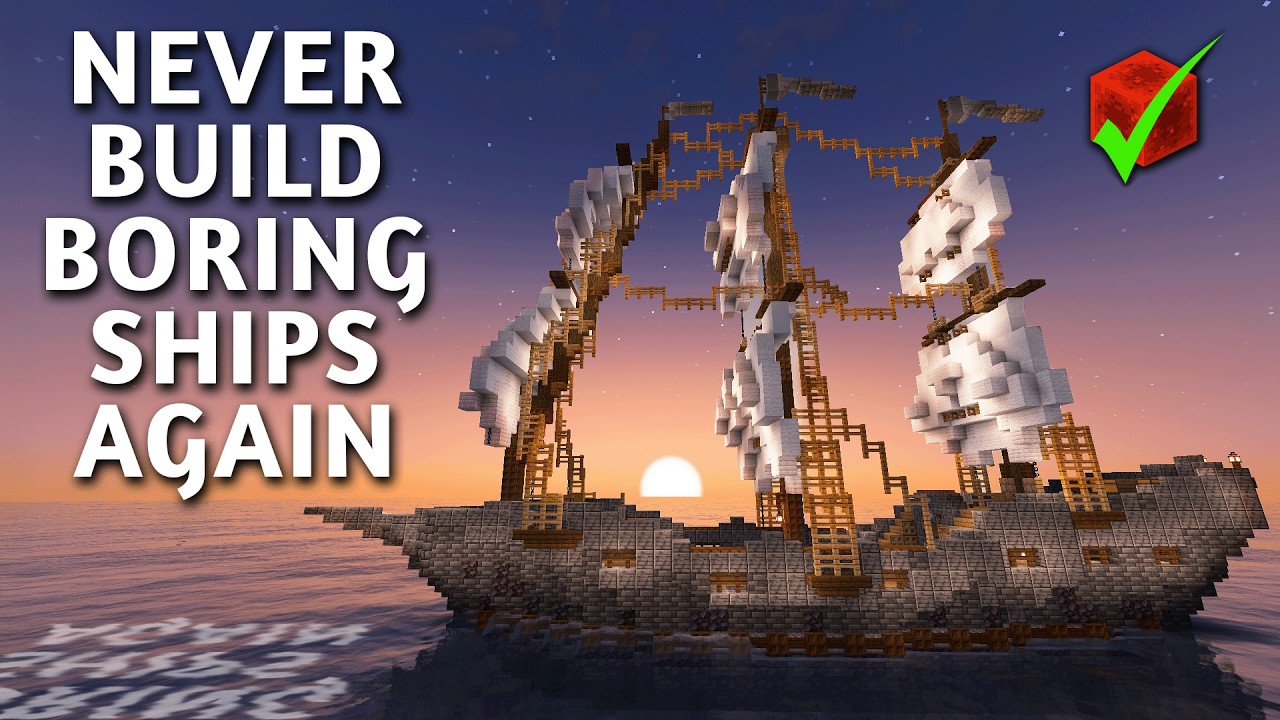 Повышайте уровень своих кораблей Minecraft с помощью анимации Redstone