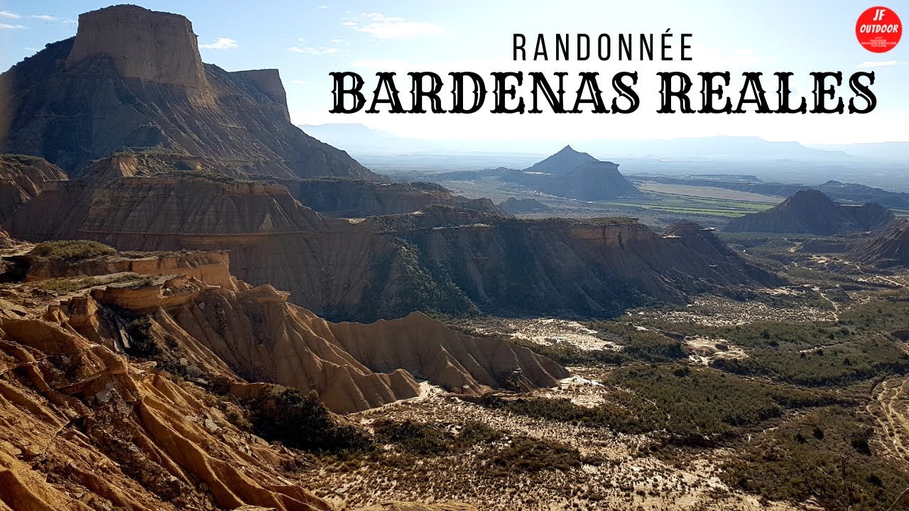 Randonnée - Désert des Bardenas , Navarre , Espagne