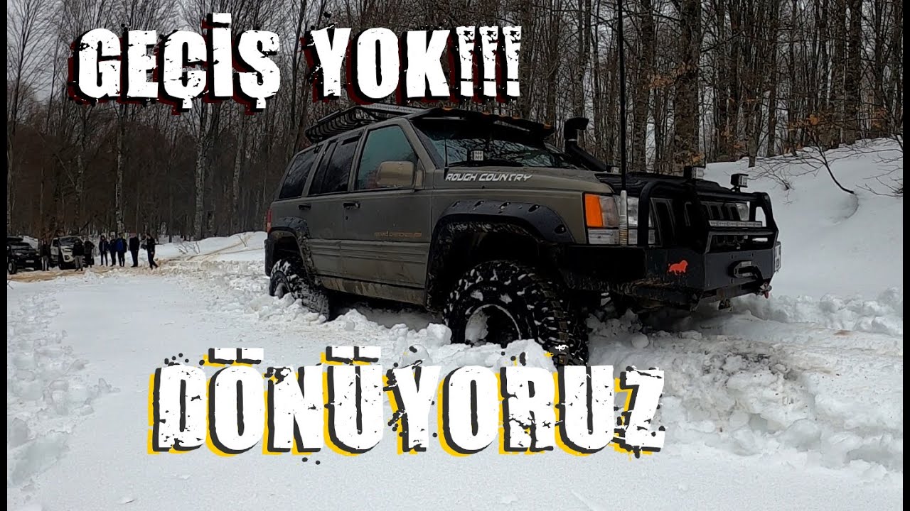 CHEROKEE- HILUX -NAVARA-L200-PATROL Y60 KARLI ORMAN YOLUNDA !! #offroad @AKINCILAREXTREME