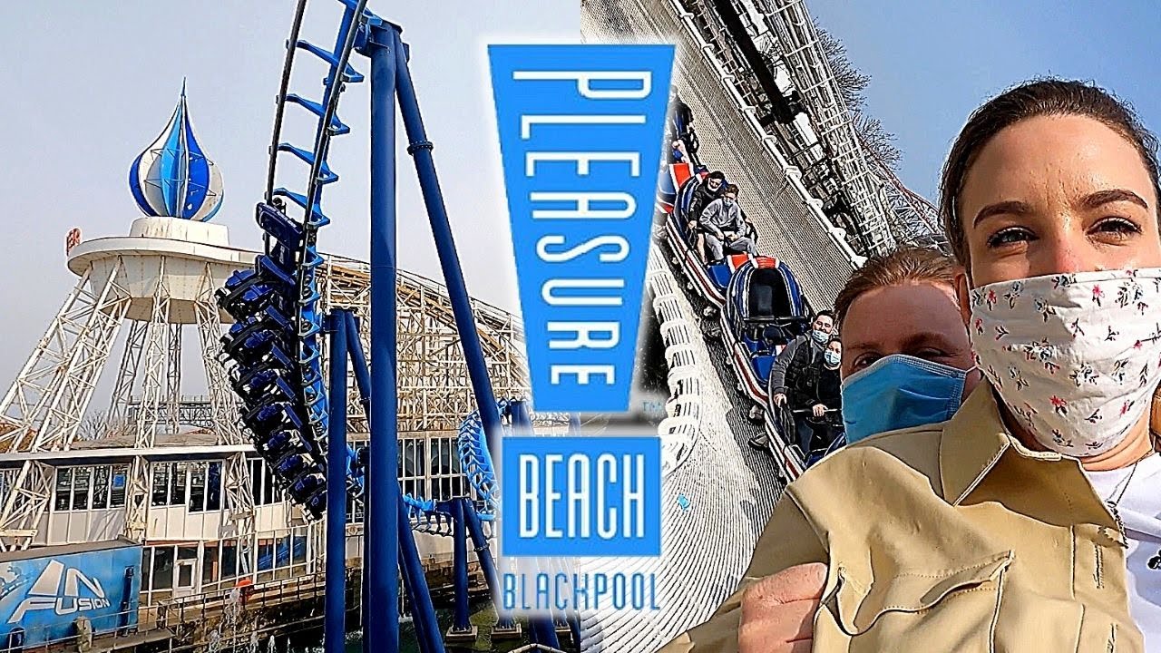 BLACKPOOL PLEASURE BEACH Vlog | April 2021 | *ALL 10 Rollercoasters CHALLENGE??* 🎢