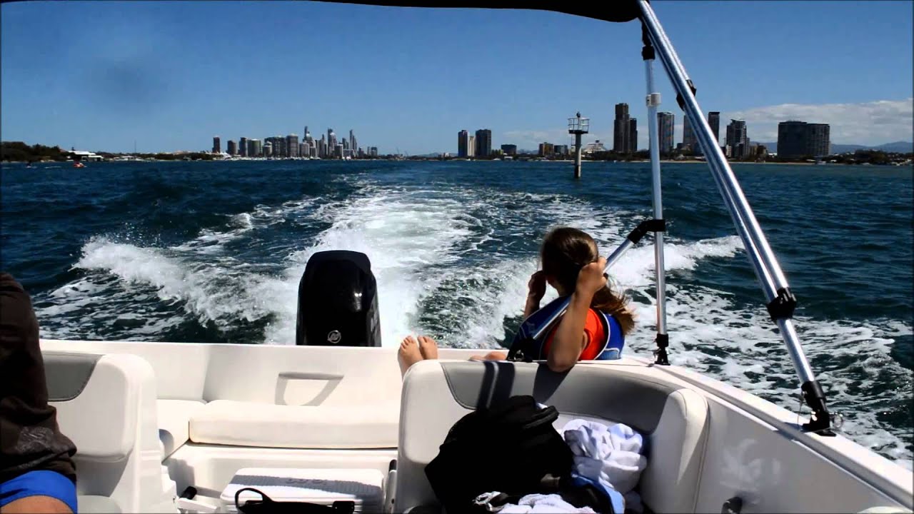 boating in our new Bayliner Element