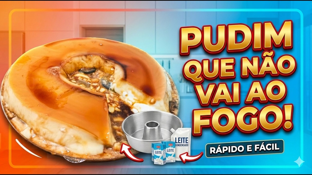 Pudim sem forno