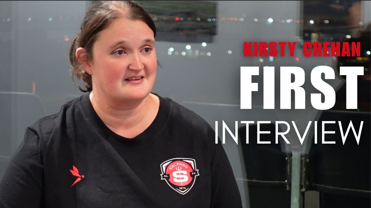 Kirsty Crehan First Interview | Welcome to Salford RLFC ✍️