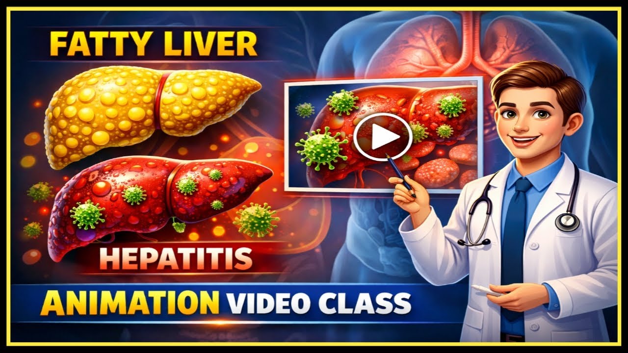 What is Fatty Liver? | 3D Animation | Fatty Liver & Hepatitis | Warning Signs You Should Not Ignore