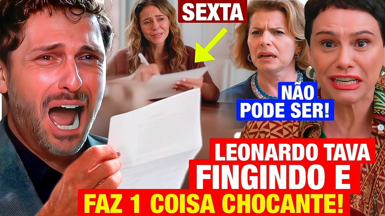 VALE TUDO: SEXTA 03/10 Leonardo mostra que ESTAVA FINGINDO e faz ALGO SURPREENDENTE! Odete se da mal