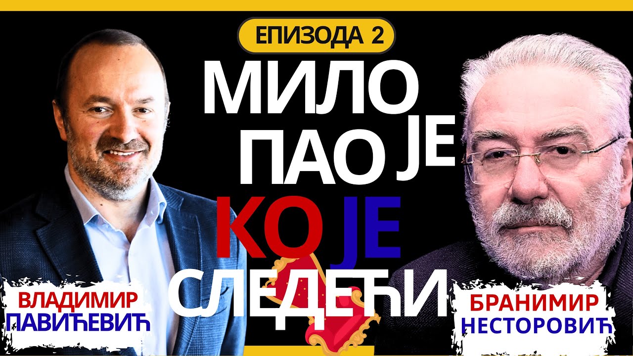 Branimir Nestorović - Prvi sam podržao studente - Мило је пао 02