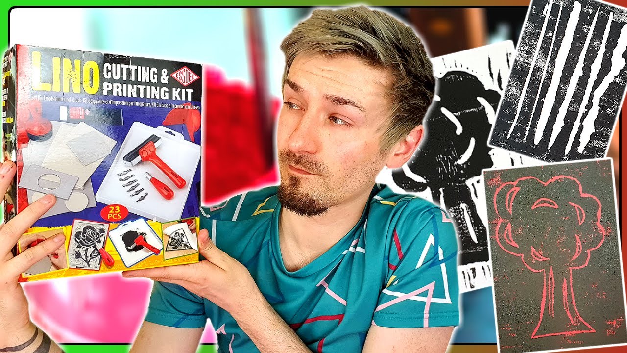 Essdee Lino Cutting & Printing Kit Review | Lino Printing For Beginners