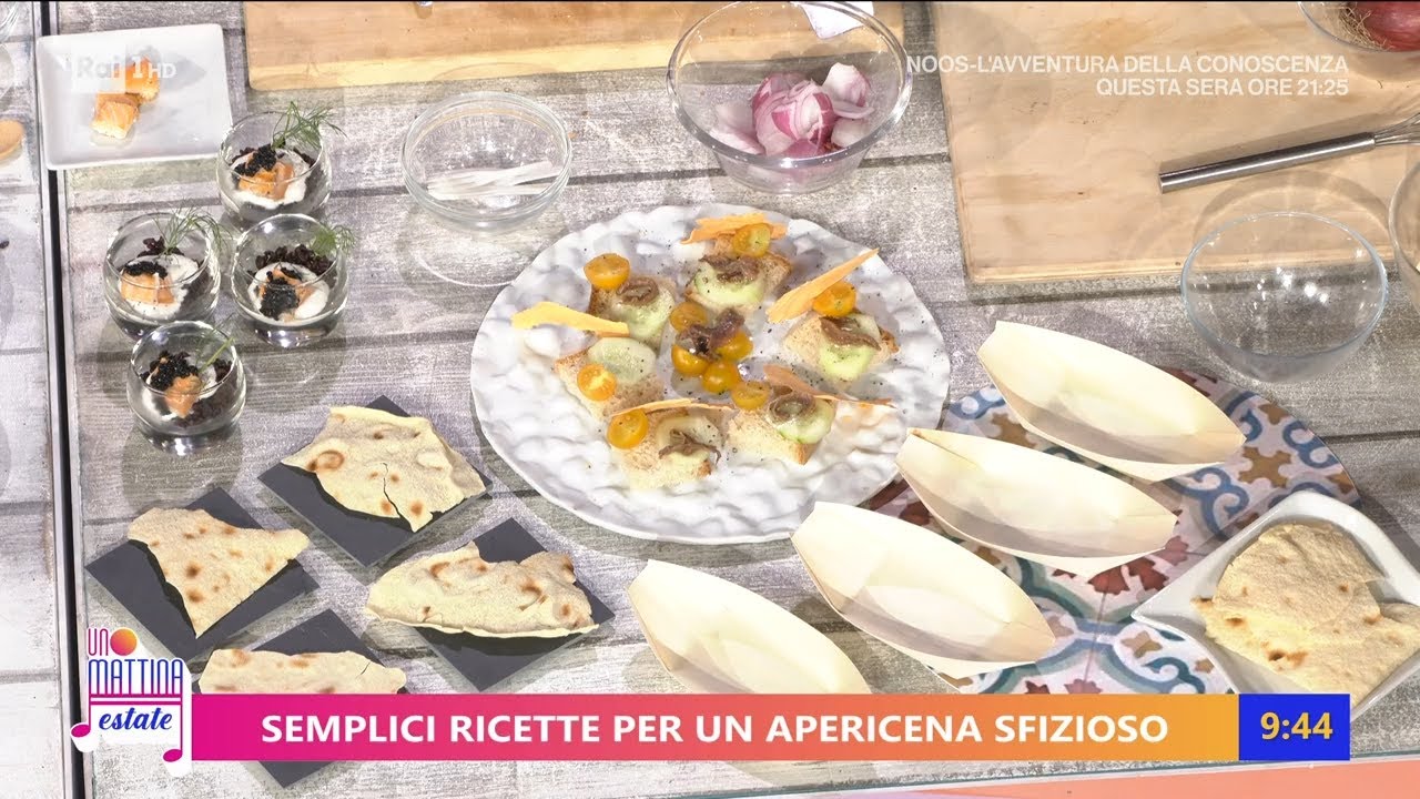Apericena, cambia il modo di stare a tavola - UnoMattina Estate 29/06/2023
