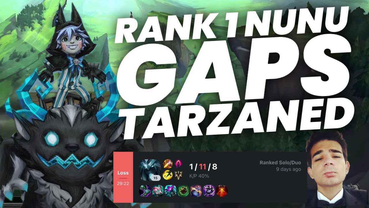Rank 1 Nunu Makes Tarzaned Mental Boom