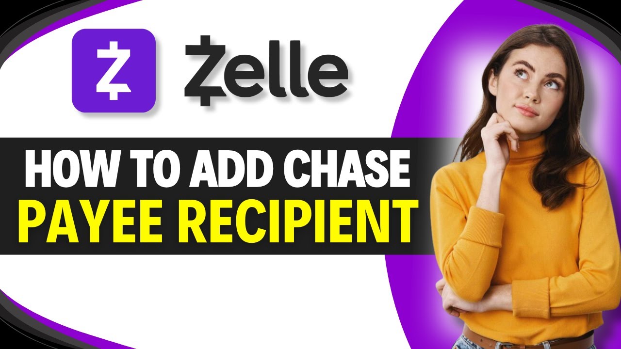 Как добавить получателя платежа CHASE ZELLE (шаг за шагом)