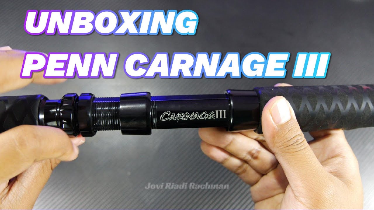 JORAN JIGGING KELAS BERAT KHUSUS NARIK BADAK LAUT | PENN CARNAGE III