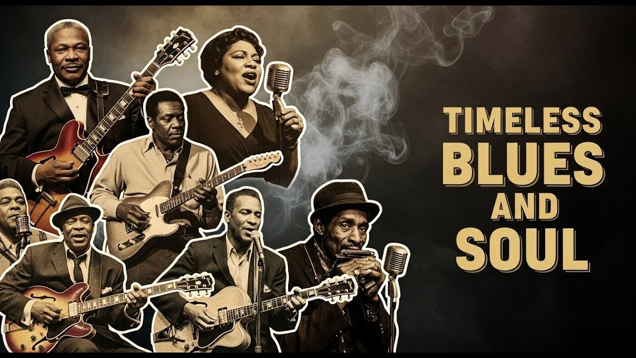 Timeless Blues & Soul Ballads | Emotional Love Songs for the Heart Style Jimi Hendrix, Keith Richard