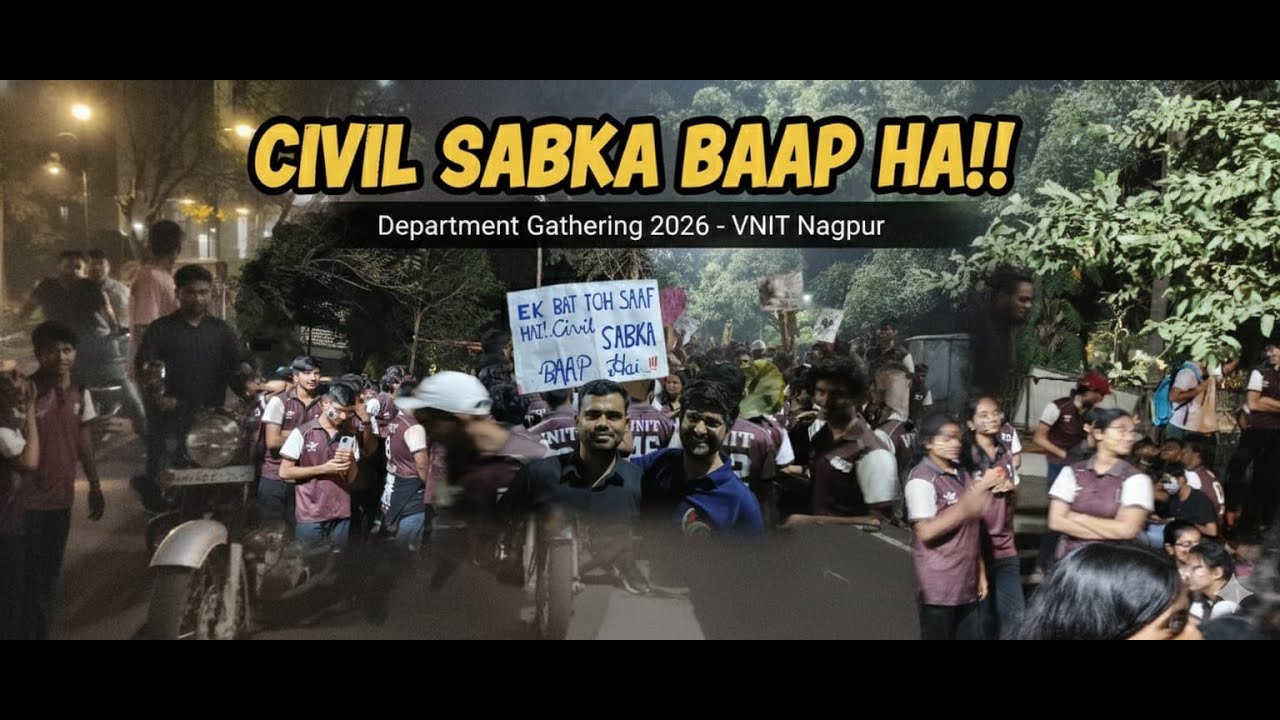 So-Called Departmental Gathering 😂🔥 | VNIT Nagpur 2026|Its Not a Normal Gathering 😎🔥 | Funny Faces 😜