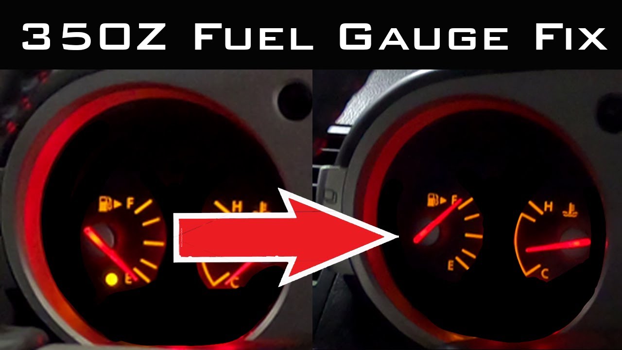350z Fuel Gauge Fix