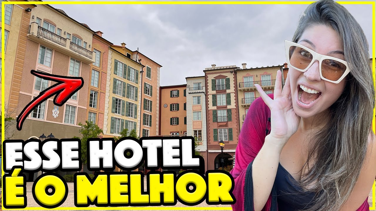TOUR NO MELHOR HOTEL DA UNIVERSAL DE ORLANDO - PORTOFINO BAY HOTEL