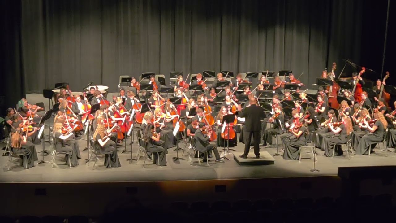 Ride of the dullahan orchestra. Pphilharmonic orchestra linnmar performance hall 