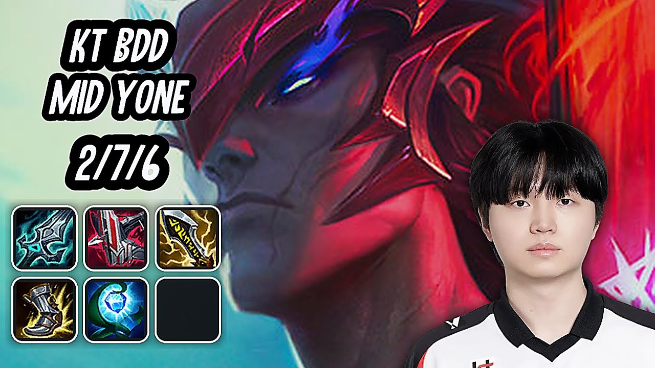 KT Bdd Mid Yone SoloQ Replay 20250925