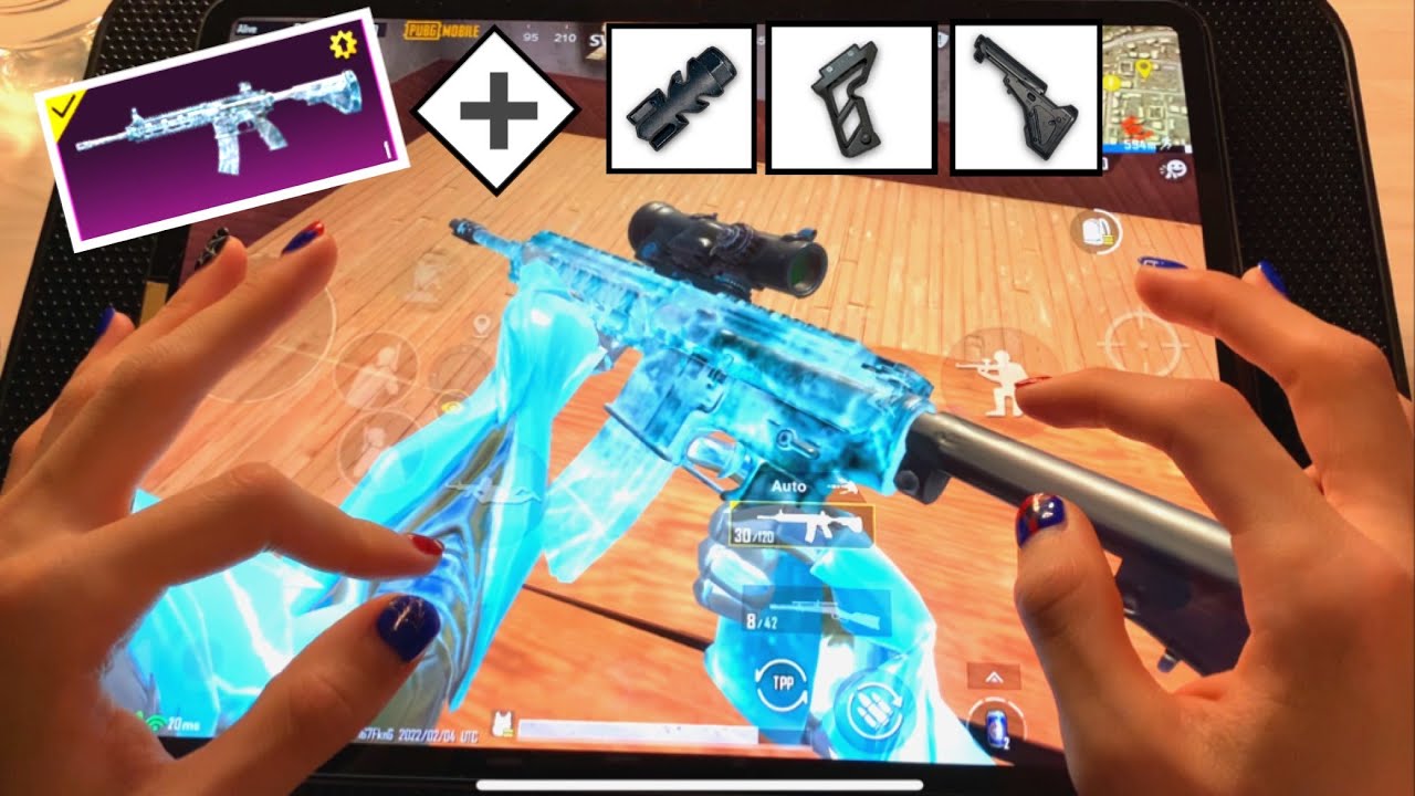 New Glacier M416 ＋ ???  FROSTY or 90FPS 6fingers hand cam !! Part5