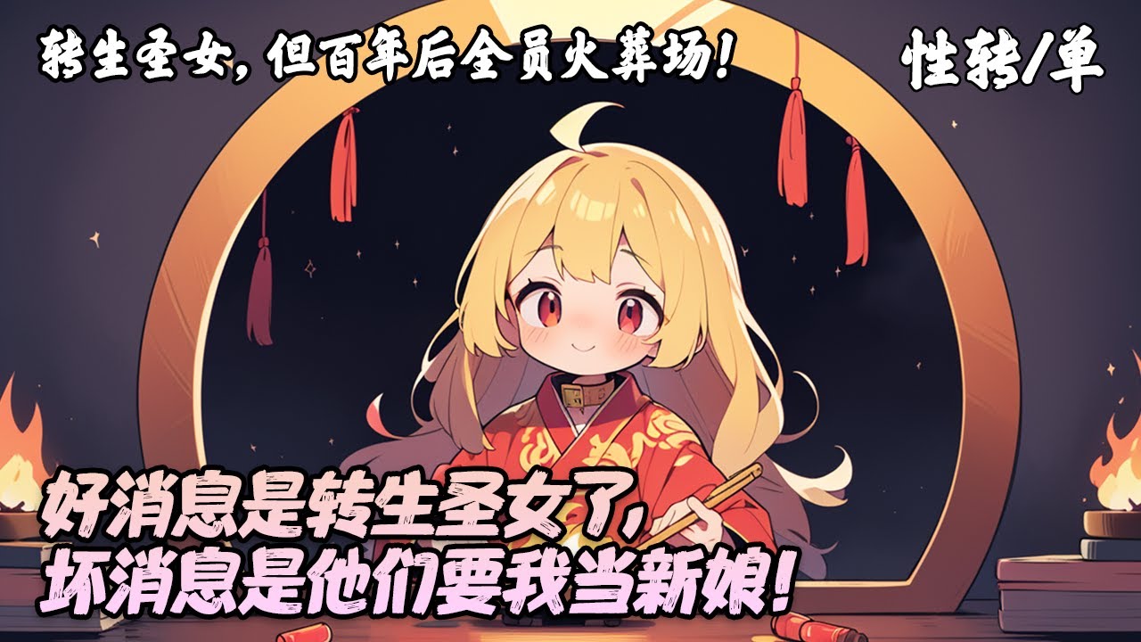 《转生圣女，但百年后全员火葬场！》路怀瑾转生成百年前被逼死的圣女，却发现当年的仇敌不仅活着，还权势滔天想娶她。面对四个追求者的包围，她只觉背后发凉。#变身
