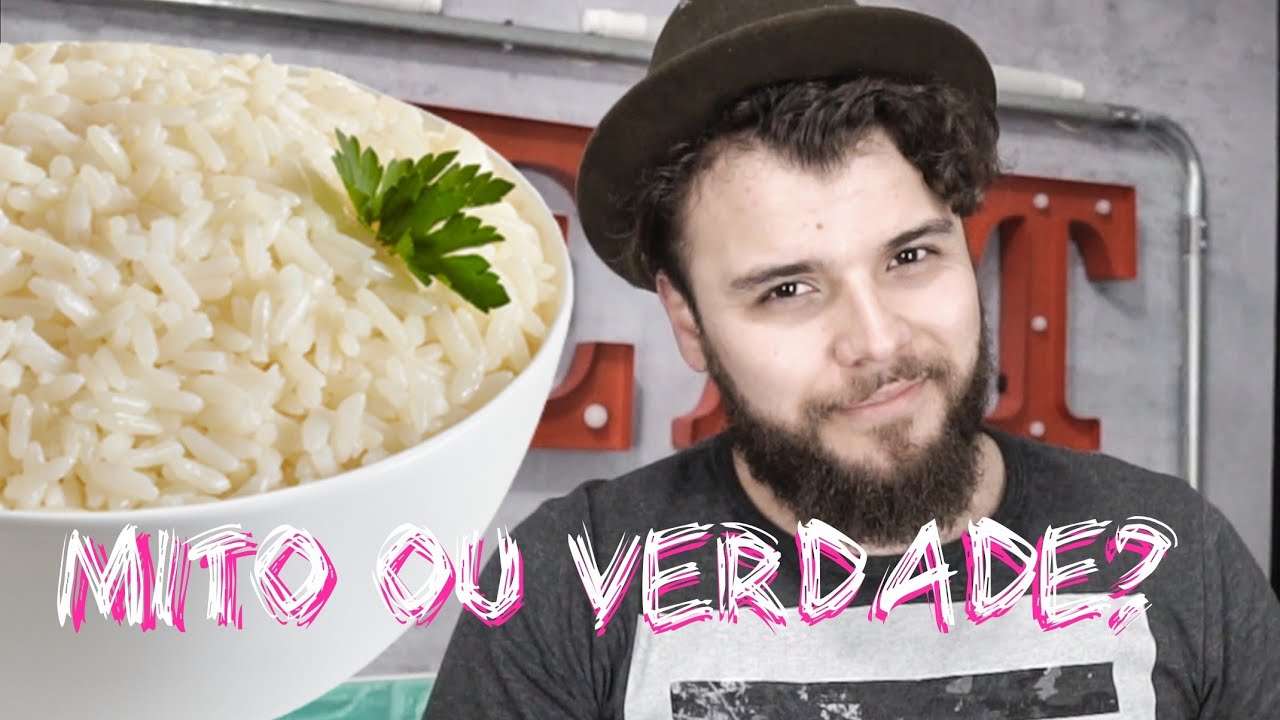 VOCÊ LAVA O ARROZ!!?? SERÁ QUE PRECISA?