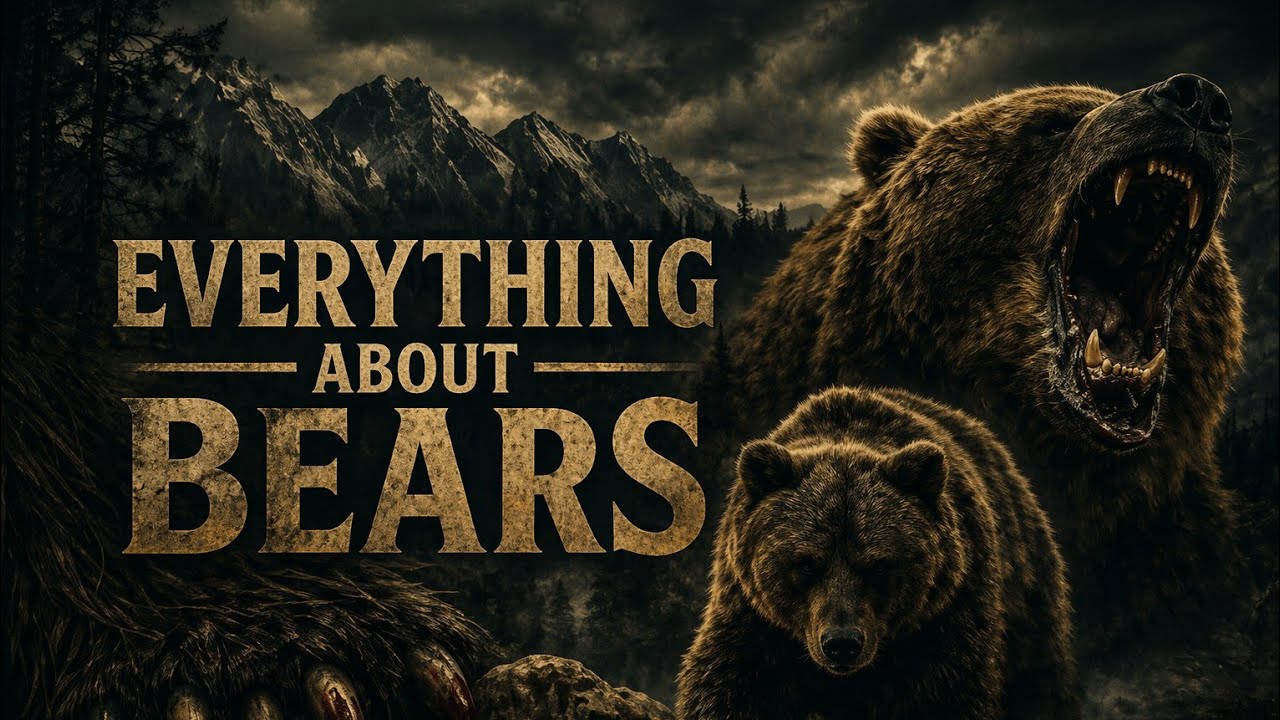 SUPERBEAR , They Are Nature's Superpowers.  BEARS