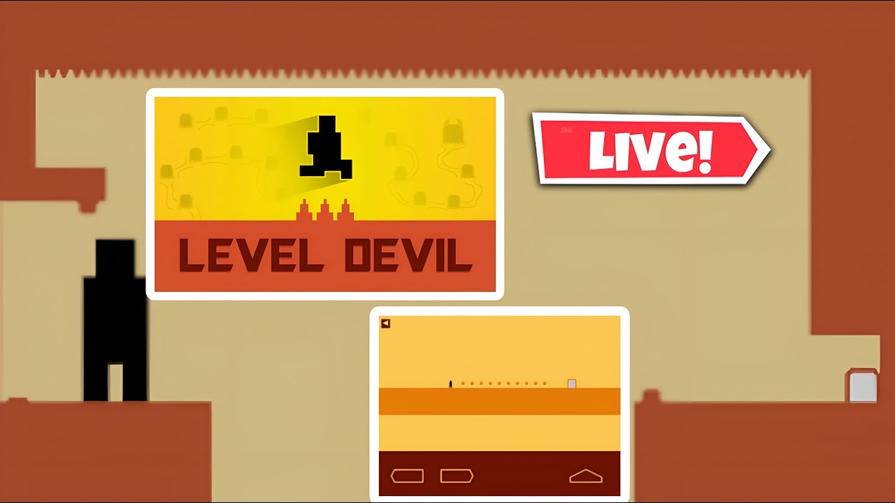 Level Devil - Game in Phone | first time playing 🎮 This Game Is NOT FUN
