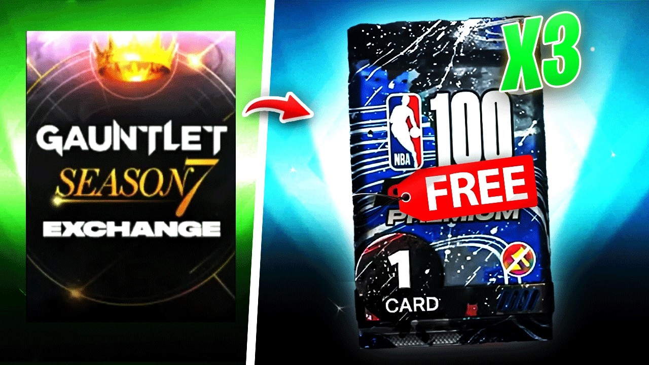 КАК ПОЛУЧИТЬ *3* БЕСПЛАТНЫХ НАБОРА С ОБЩИМ РЕЙТИНГОМ 100 В 7 СЕЗОНЕ! NBA 2K26 MYTEAM