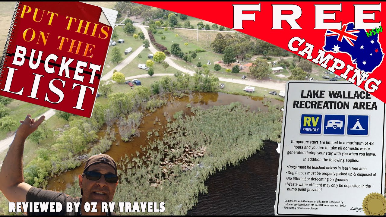 FREE CAMPING @ Wallace Lake in NEW SOUTH WALES