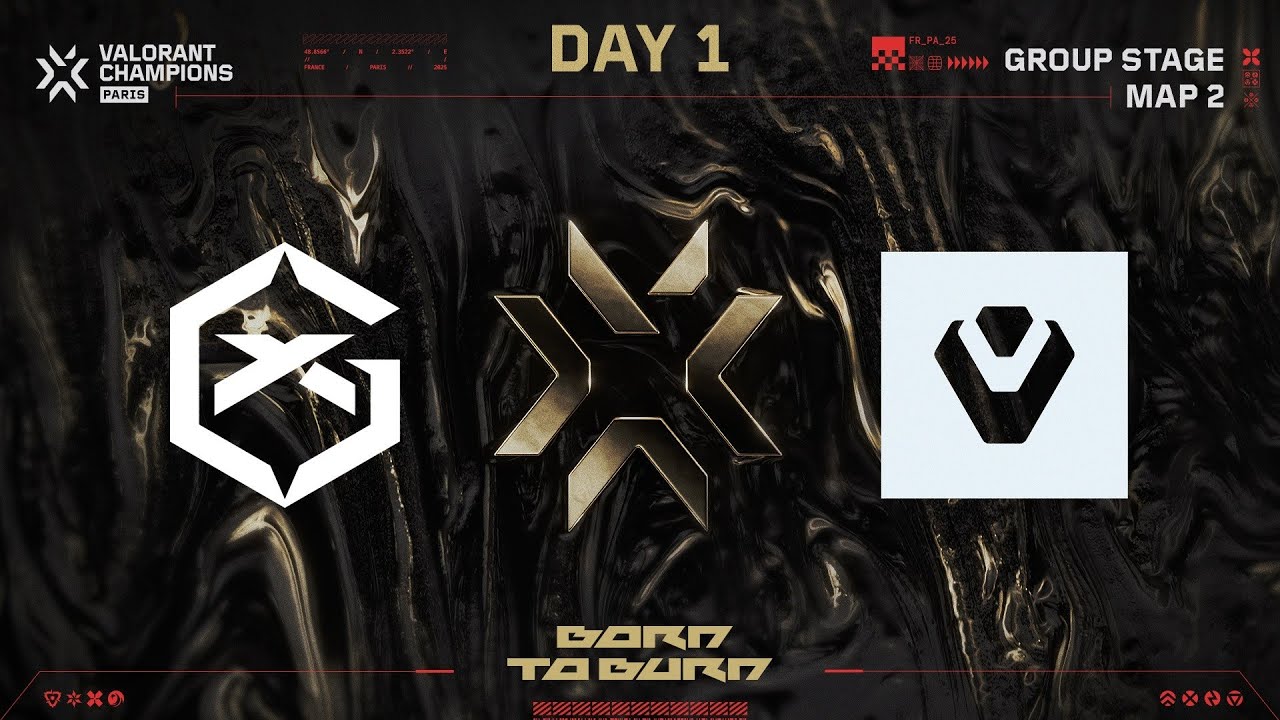 GX vs. SEN — VALORANT Champions Paris — Group Stage — Map 02