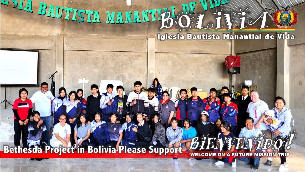 2025 Visiting the church Manantial de Vida in the outskirts of Cochabamba Bolivia