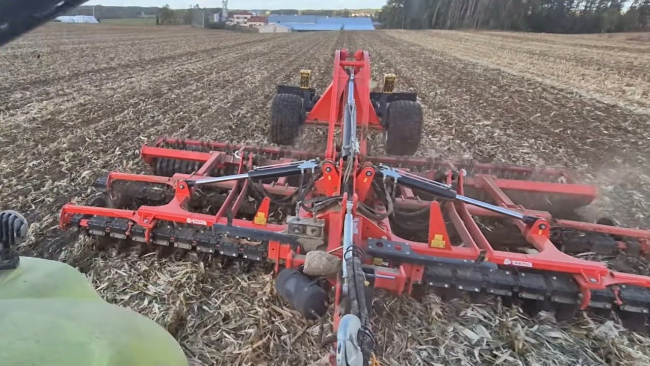Krótko z talerzowania Claasem 🚜