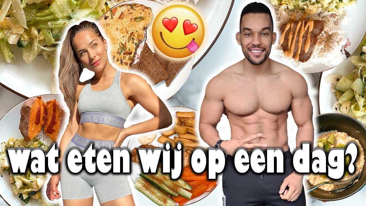 WAT ETEN WIJ OP EEN DAG? | Aankomen & Afvallen🍜